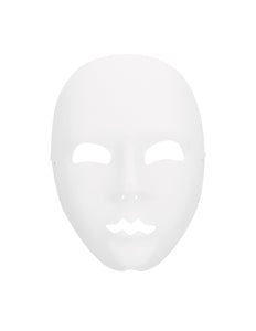E-Carnavalskleding.nl Masker Mime wit