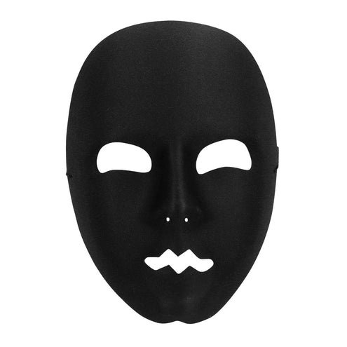 E-Carnavalskleding.nl Masker Mime zwart