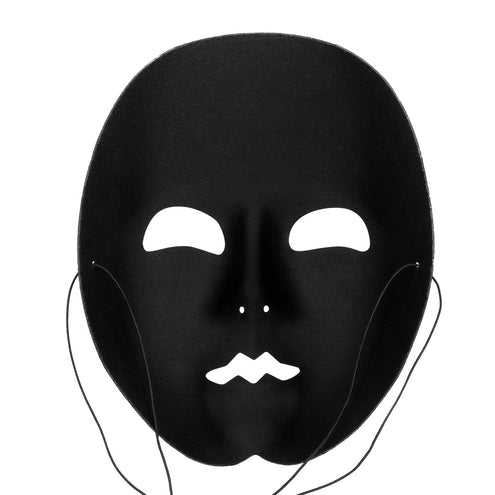 E-Carnavalskleding.nl Masker Mime zwart