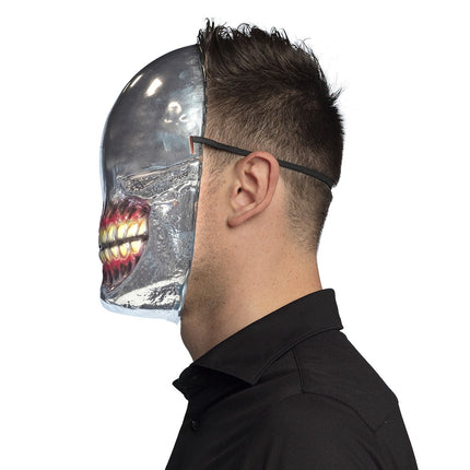E-Carnavalskleding.nl Masker Mirror skull