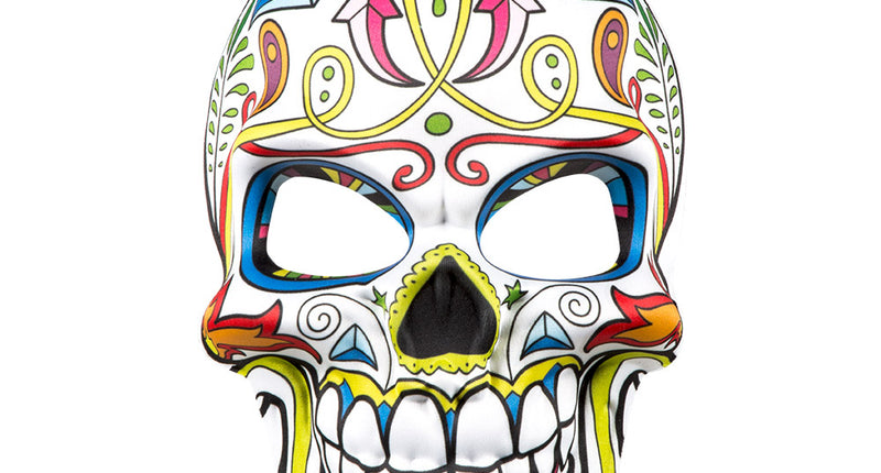 E-Carnavalskleding.nl Masker Mr Day of the Dead