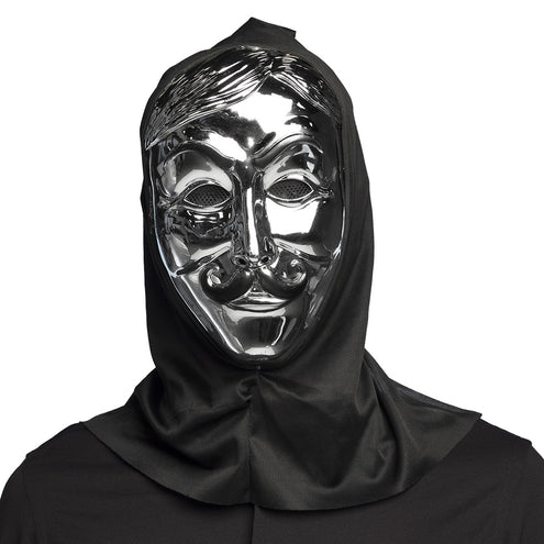 E-Carnavalskleding.nl Masker Onbekend met kap
