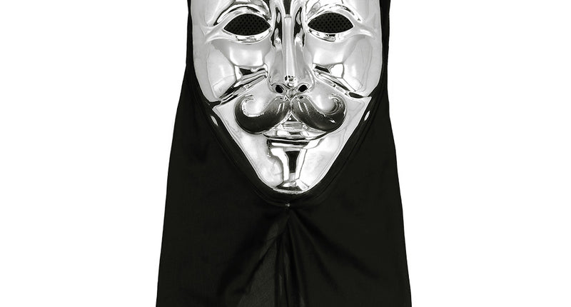 E-Carnavalskleding.nl Masker Onbekend met kap