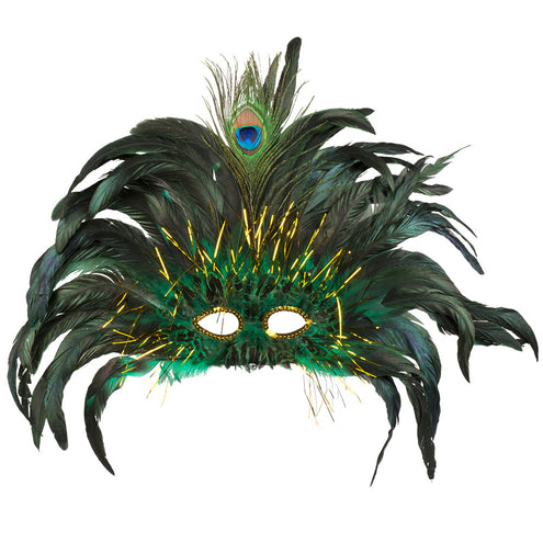 E-Carnavalskleding.nl Masker pauw Peacock queen