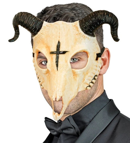 E-Carnavalskleding.nl Masker ram schedel satanisch Niek