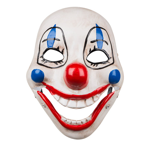 E-Carnavalskleding.nl Masker Scary clown met beweegbare kaak