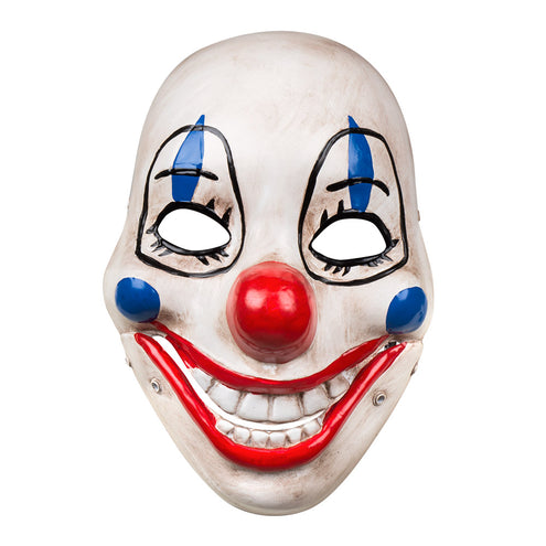 E-Carnavalskleding.nl Masker Scary clown met beweegbare kaak