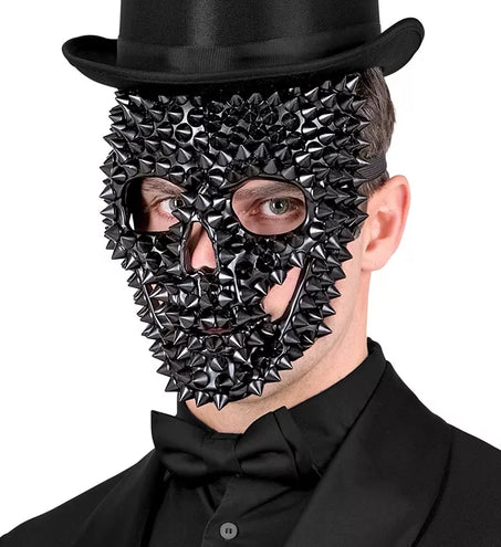 E-Carnavalskleding.nl Masker schedel zwart met nage Vera