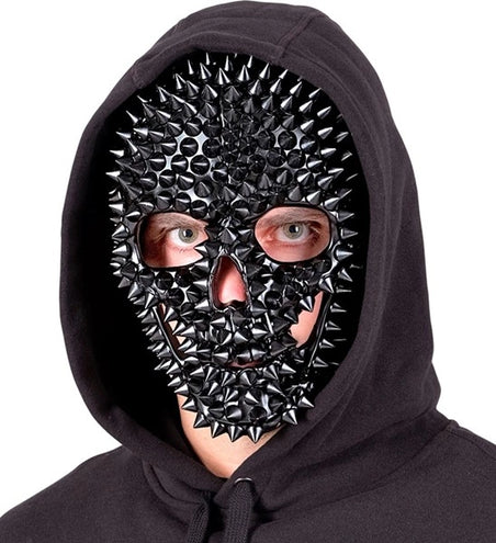 E-Carnavalskleding.nl Masker schedel zwart met nage Vera