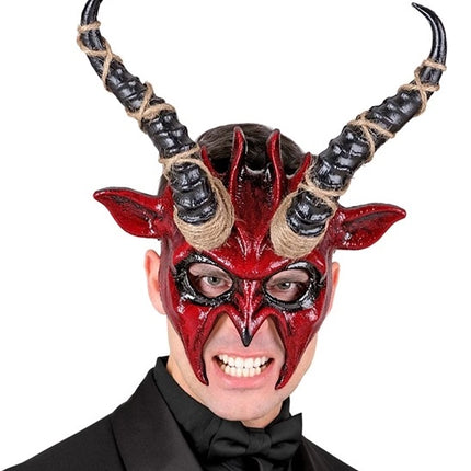E-Carnavalskleding.nl Masker sjamaan duivel Mats