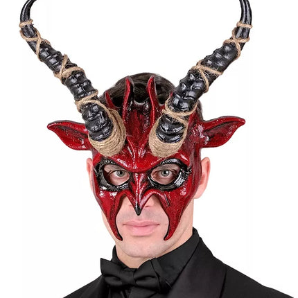 E-Carnavalskleding.nl Masker sjamaan duivel Mats