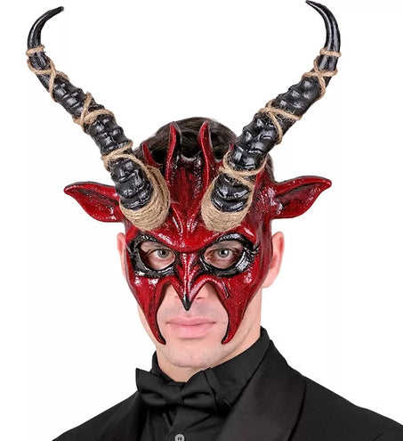 E-Carnavalskleding.nl Masker sjamaan duivel Mats