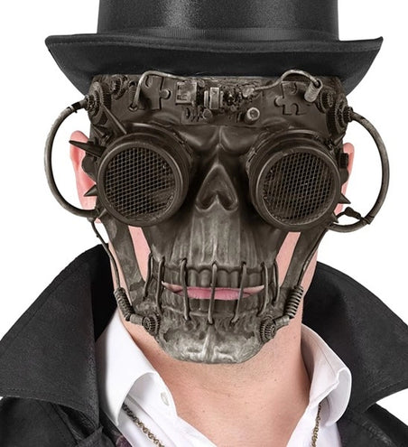 E-Carnavalskleding.nl Masker steampunk schede Thomas