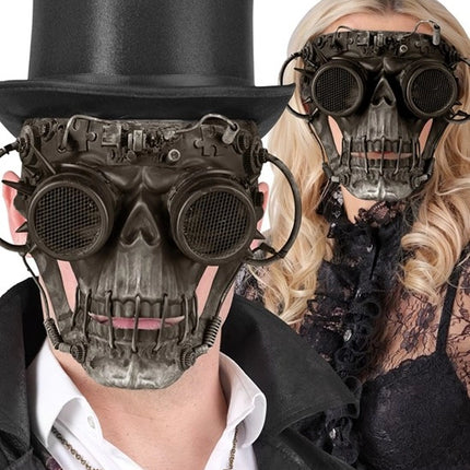 E-Carnavalskleding.nl Masker steampunk schede Thomas