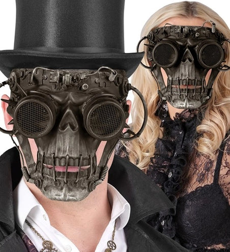 E-Carnavalskleding.nl Masker steampunk schede Thomas