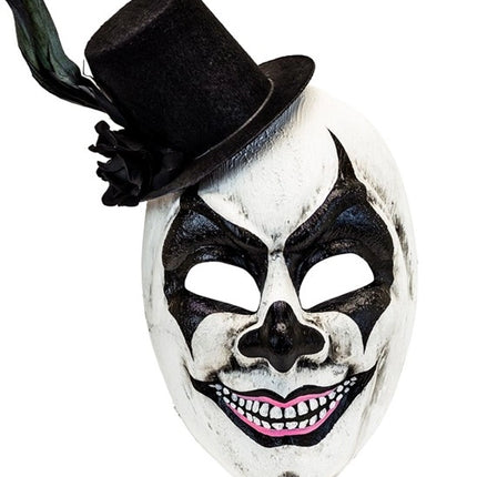 E-Carnavalskleding.nl Masker theater met hoed Maud