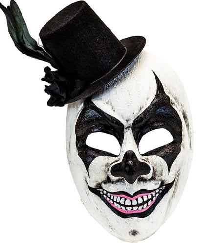 E-Carnavalskleding.nl Masker theater met hoed Maud