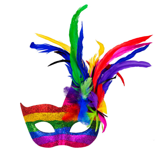 E-Carnavalskleding.nl Masker Venice arcobaleno