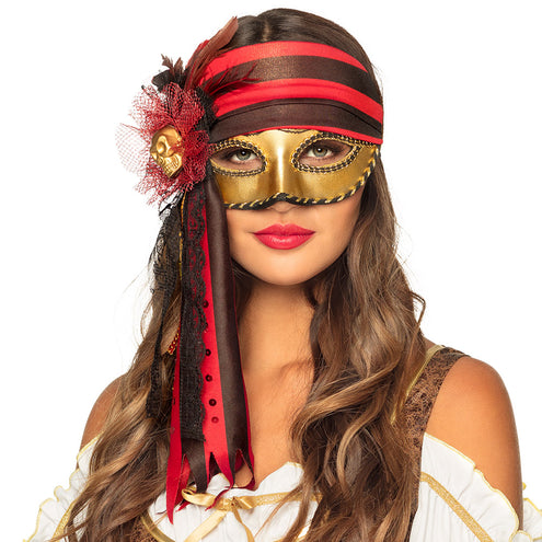 E-Carnavalskleding.nl Masker Venice donna pirata