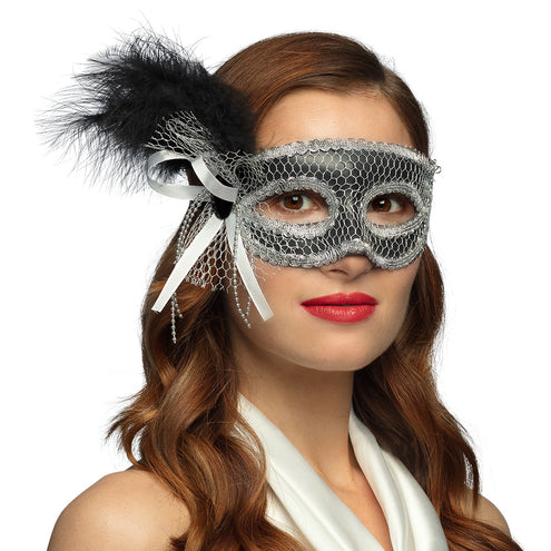E-Carnavalskleding.nl Masker Venice flapper