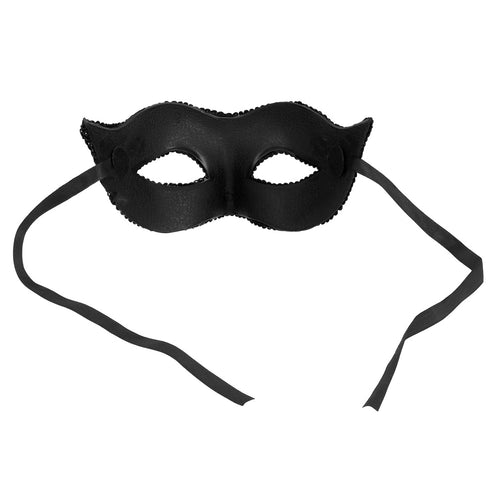 E-Carnavalskleding.nl Masker Venice pailletten zwart