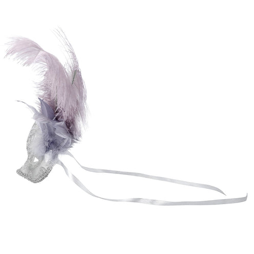 E-Carnavalskleding.nl Masker Venice prezioso zilver