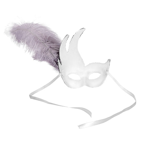 E-Carnavalskleding.nl Masker Venice prezioso zilver