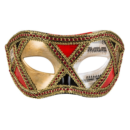 E-Carnavalskleding.nl Masker Venice scacchi