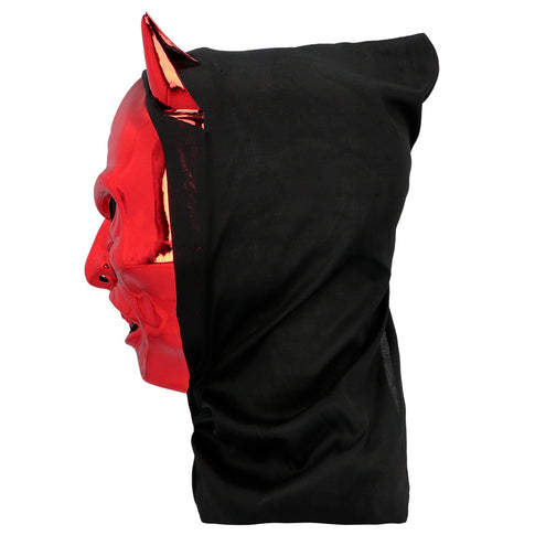 E-Carnavalskleding.nl Masker Verblindende duivel met kap