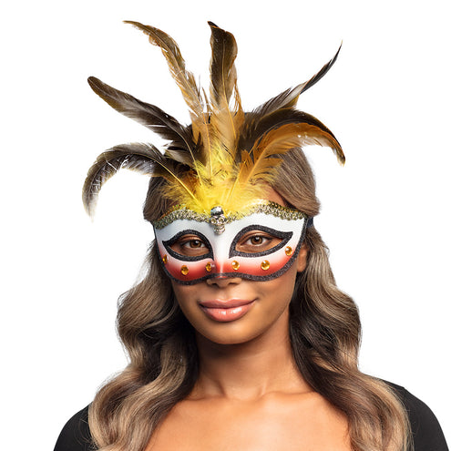 E-Carnavalskleding.nl Masker Voodoo conjurer