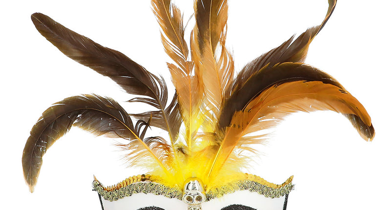 E-Carnavalskleding.nl Masker Voodoo conjurer