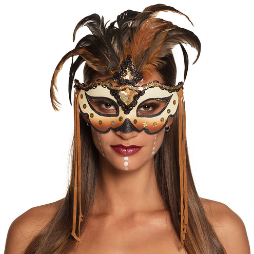E-Carnavalskleding.nl Masker Voodoo Mamba