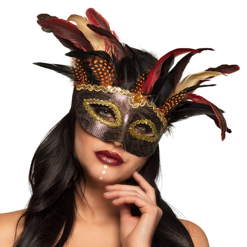 E-Carnavalskleding.nl Masker Voodoo Marasa