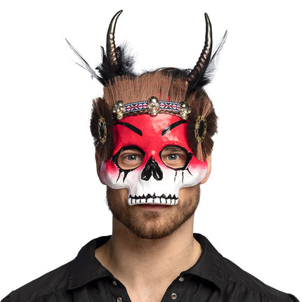 E-Carnavalskleding.nl Masker Voodoo Mawu