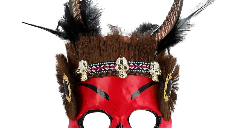 E-Carnavalskleding.nl Masker Voodoo Mawu