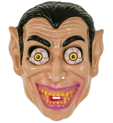 E-Carnavalskleding.nl Masker wiebelende ogen vampier hard plastic Pim