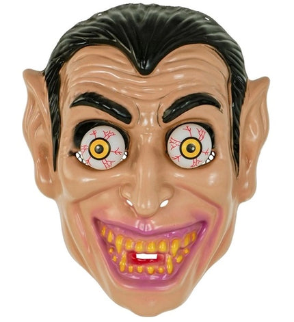 E-Carnavalskleding.nl Masker wiebelende ogen vampier hard plastic Pim