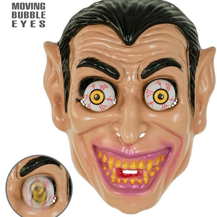 E-Carnavalskleding.nl Masker wiebelende ogen vampier hard plastic Pim