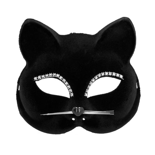E-Carnavalskleding.nl Masker Zwarte kat