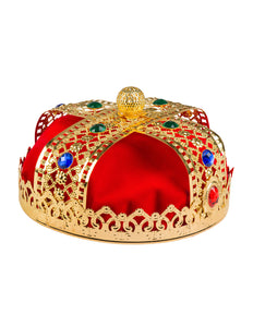 E-Carnavalskleding.nl Metalen kroon Royal king de luxe koning