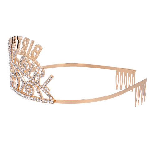 E-Carnavalskleding.nl Metalen tiara 'Birthday girl'