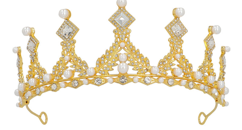 E-Carnavalskleding.nl Metalen tiara Royal Elizabeth