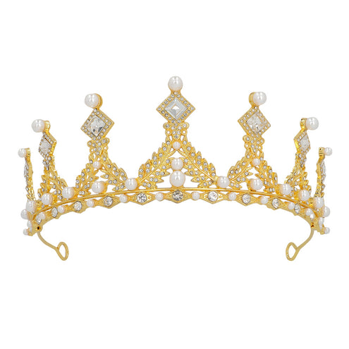E-Carnavalskleding.nl Metalen tiara Royal Elizabeth