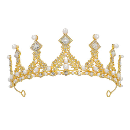 E-Carnavalskleding.nl Metalen tiara Royal Elizabeth