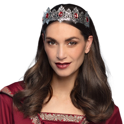 E-Carnavalskleding.nl Metalen tiara Royal princess