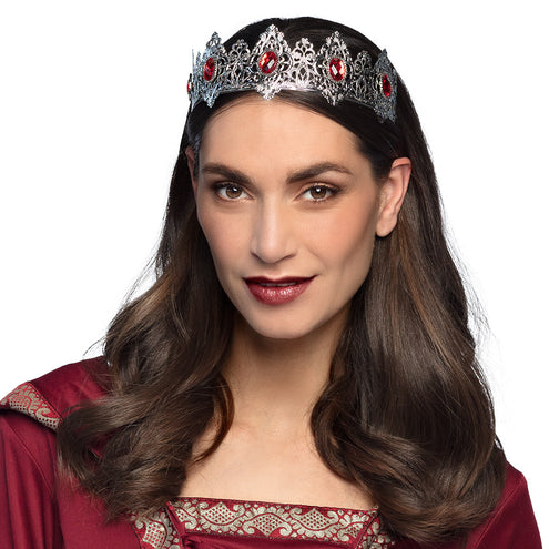 E-Carnavalskleding.nl Metalen tiara Royal princess