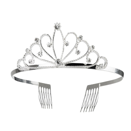 E-Carnavalskleding.nl Metalen tiara Royal Victoria
