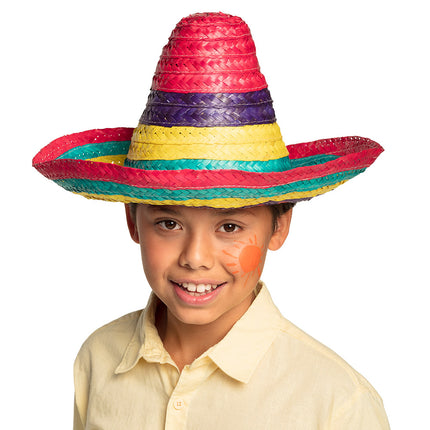 E-Carnavalskleding.nl Mexicaanse sombrero kind Puebla
