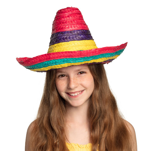 E-Carnavalskleding.nl Mexicaanse sombrero kind Puebla
