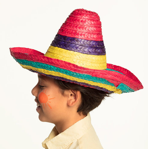 E-Carnavalskleding.nl Mexicaanse sombrero kind Puebla